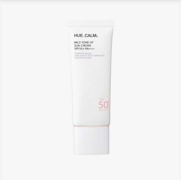 [HUECALM] VEGAN Mild Tone Up Sunblock 40ml (SPF50+ PA++++)